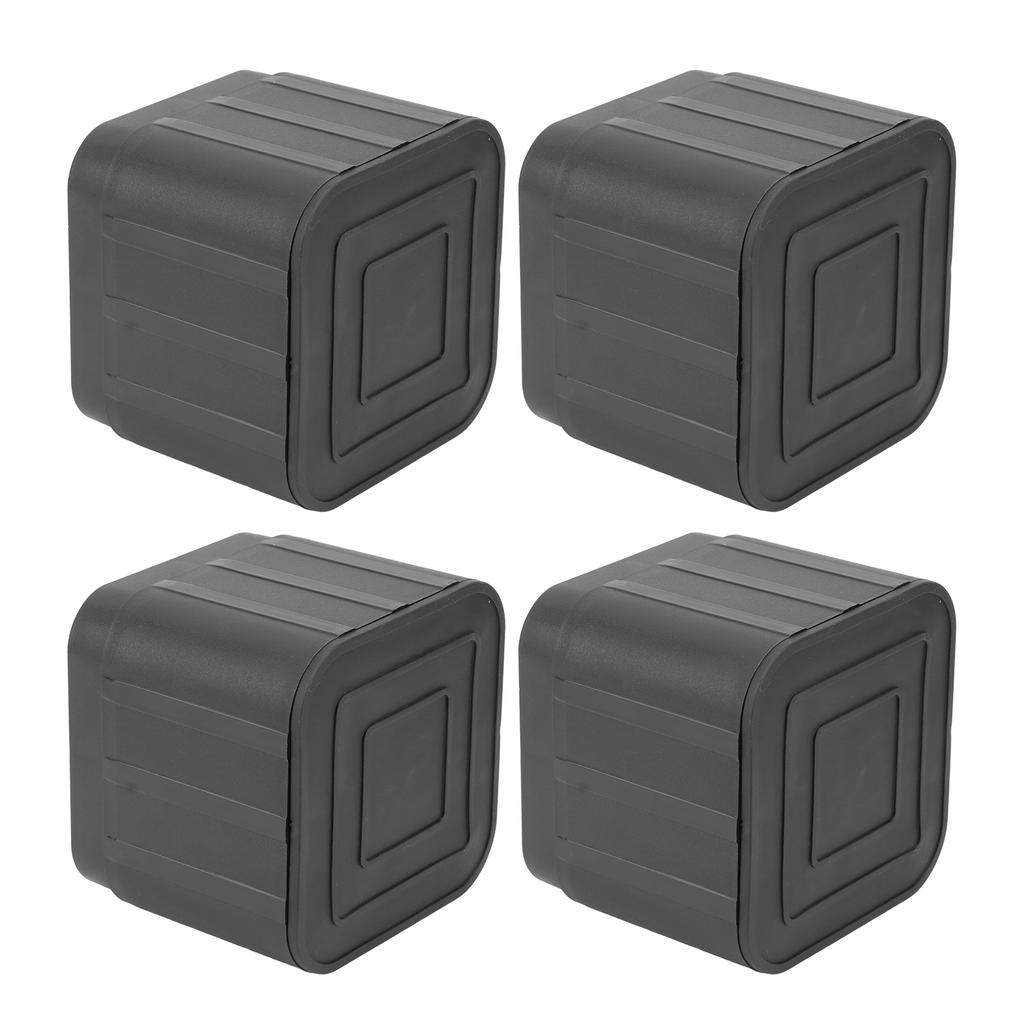 4Set Furniture Anti Vibration Pads Rubber Non Slip Foot Pads Bed Risers for Sofa Washing Machine Electrical Appliances