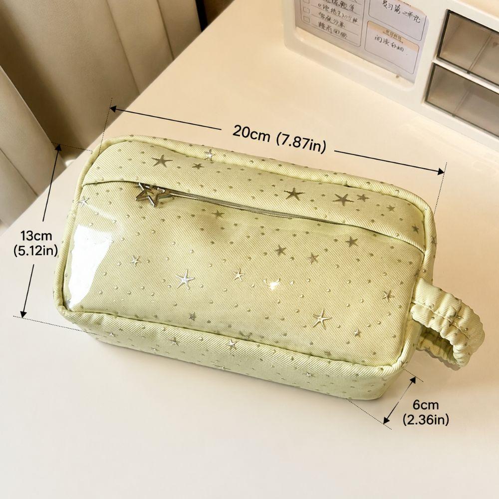Portable Pen Bag Large Capacity Stationery Bag Kawaii Pencil Case  Students
