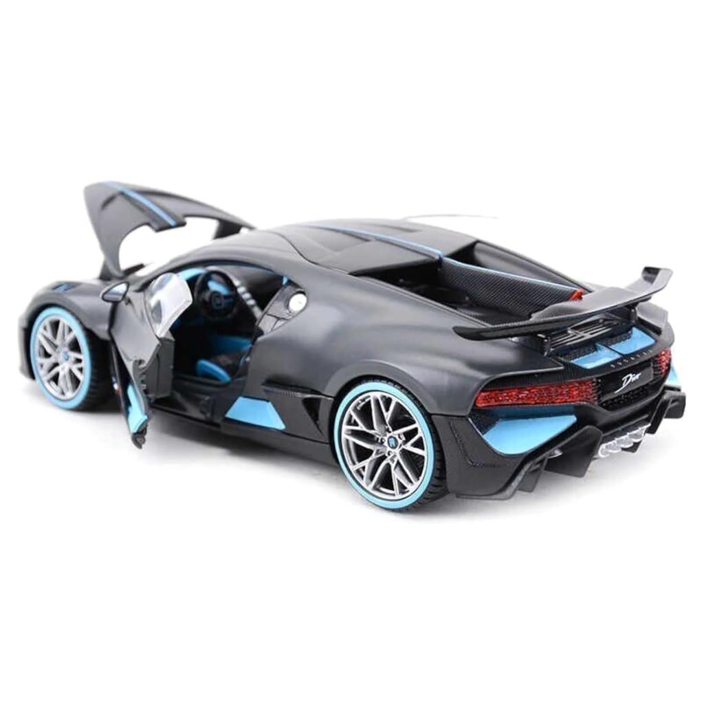 Maisto Scale Bugatti Chiron Divo Grey Engine Compartment Open Diecast Model Finished 31526 1/24 (Limited Edition, Version) / Car, Model, GY(CN)