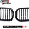 Glossy Black Grille for BMW 3 Series E46 2002-2004 4-Door