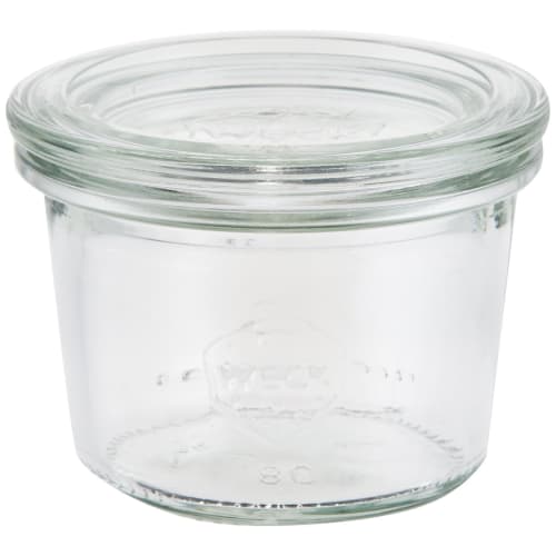 

Weck Mold Shape Glass Canister, 80ml (WE-080)