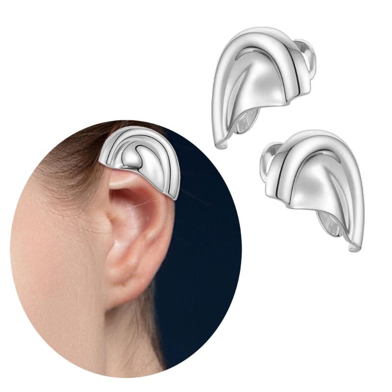 Elegant Half Circle Ear Cuff For Women Fashion Jewelry Allergy Resistant Design Perfect For Parties And Everyday Wear