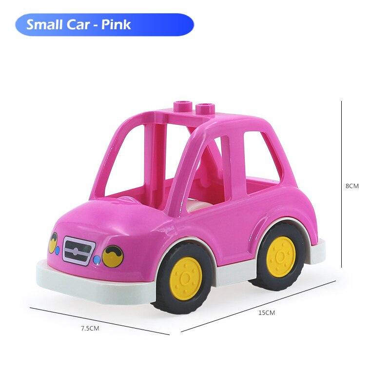 Duplo Children's DIY large size building blocks accessories car bricks compatible with Dupols parts truck aircraft toys