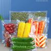 Textured Vacuum Sealed Fresh-Keeping Bag – Transparent, Moisture-Proof Mesh for Household & Cooked Foods