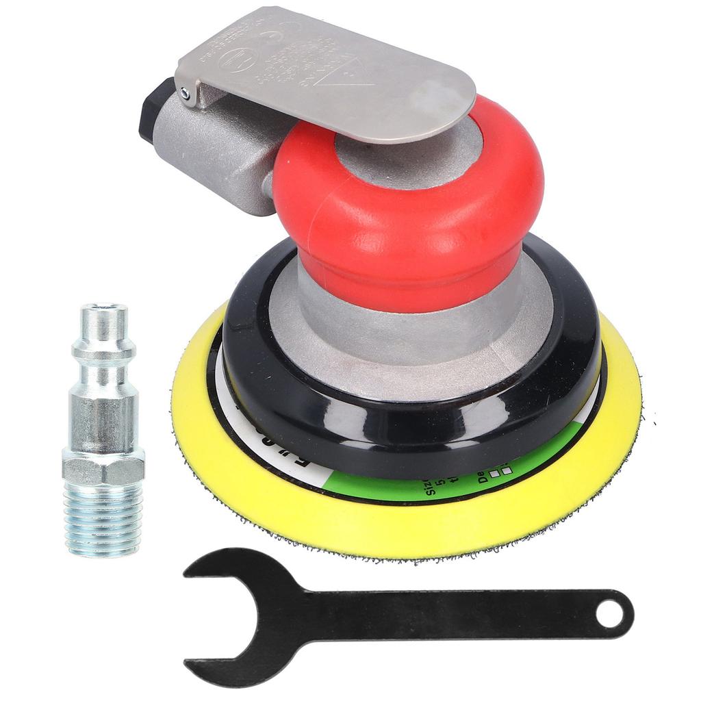 5inch Pneumatic Polishing Sander Air Sander Polisher Machine for Car Furniture KP‑6500