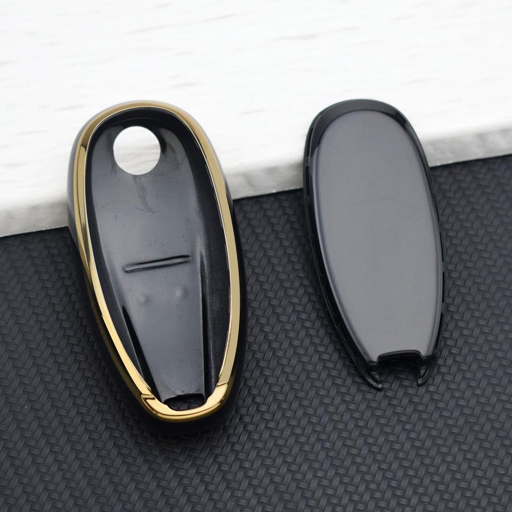 Key Cover Case Key Chain For Suzuki Baleno Ertiga Ciaz Ignis Kizashi Swift SX4 S-Cross Vitara TPU Car Smart Key Case Protector