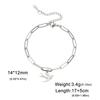 Cazador Swallow Bird Charm Bracelets for Women Stainless Steel Beads Box Chain Hand Bracelet Jewelry Gift 2026 Wholesale