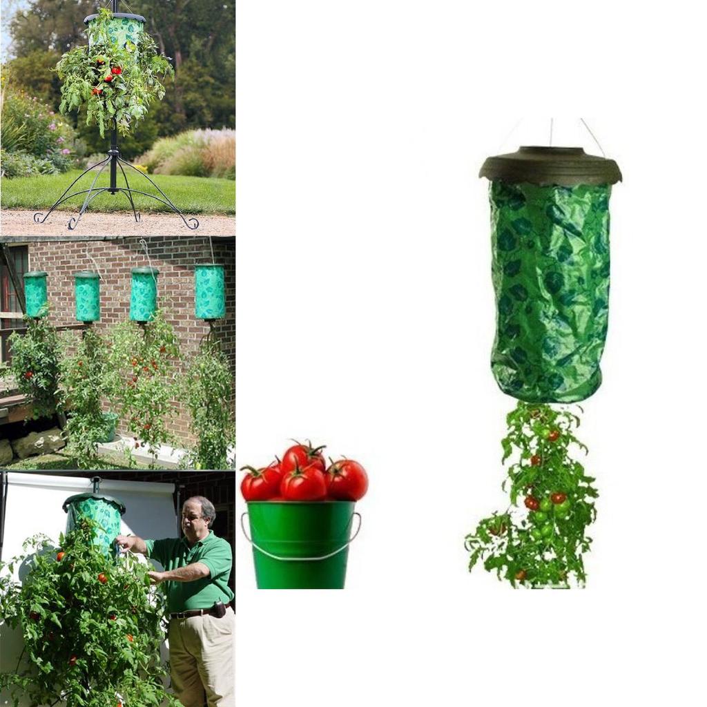 Sturdy Hanging Planter Bag For Tomatoes Strawberries Balcony And Home Gardening