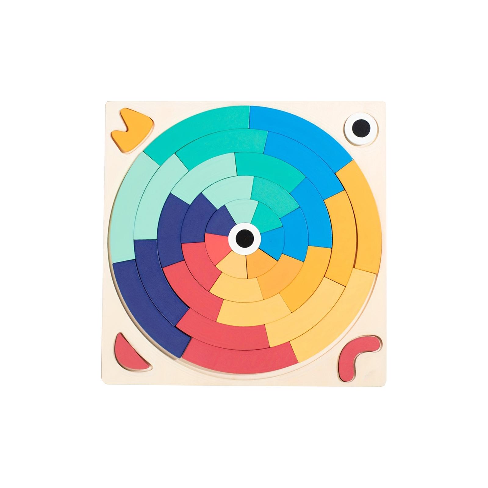 

Деревянные игрушки-пазлы танграм, игрушки с геометрическими формами, интерактивные развивающие игрушки для родителей и детей, праздничные подарки и подарки на день рождения. One Size