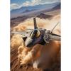Avion Militar Modern F35 Fighter Lightning Jet Poster de Pornire Fighter Fly Pânză Artă de Perete Cameră de Zi Decor Acasă