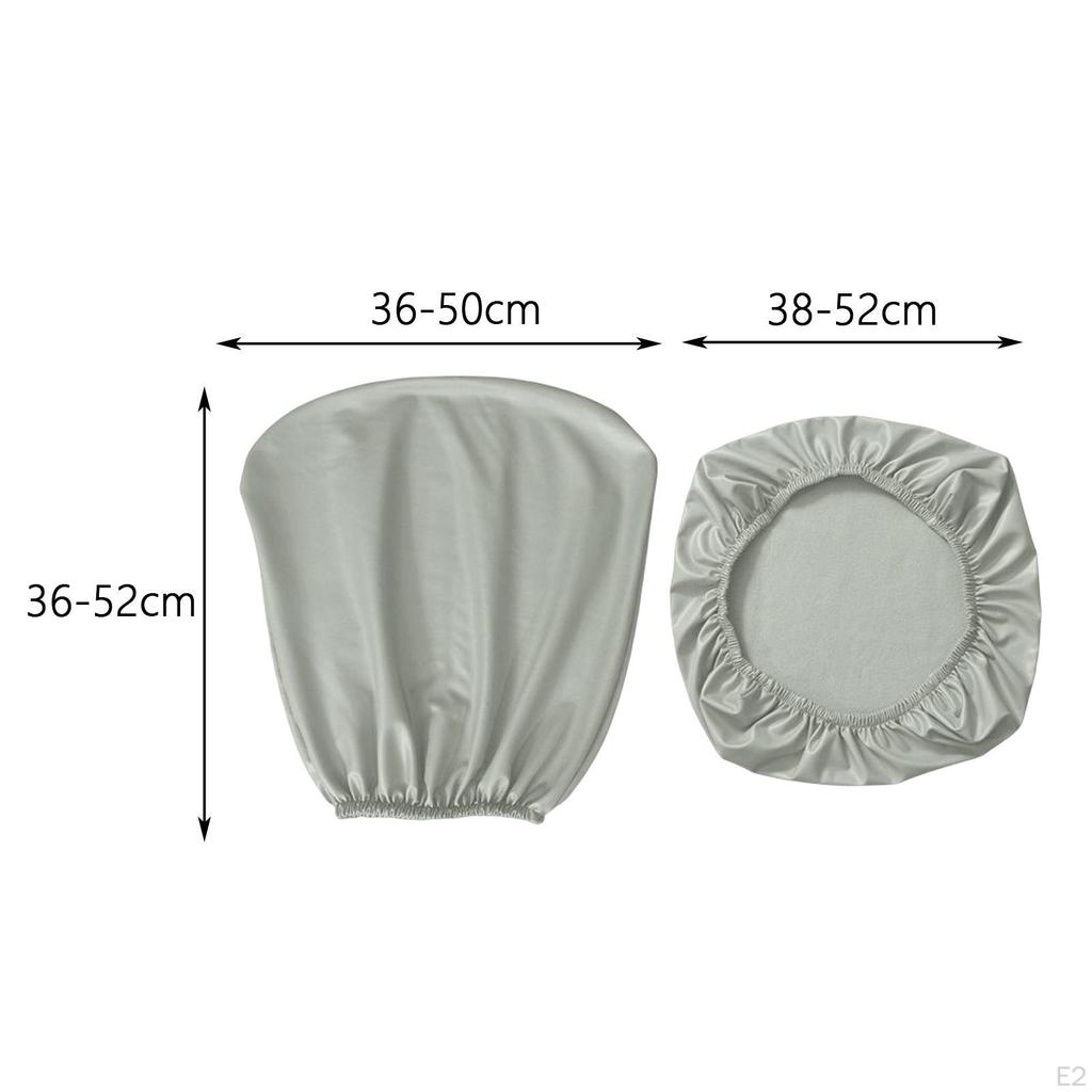 Office Chair Cover Stretch Removable Rotating Protector Waterproof Oilproof Computer Desk