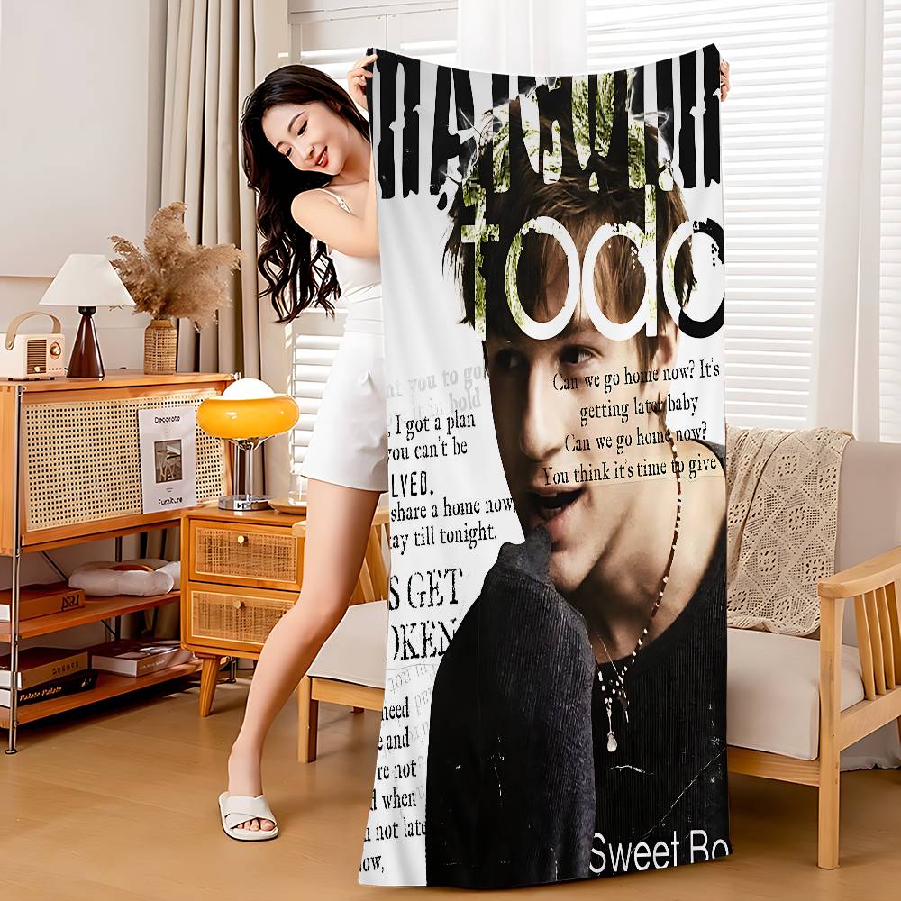 Music M-Malcolm T-Todd Microfiber Beach Towel Absorbent Quick dry Soft Yoga Swimming Resort Mountain Climbing Towel