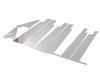 BRIGHTZ Palette SW MK21S Stainless Steel Plated Pillar Panels for Wide Visors Compatible with MK and 21 Palette SW Ultra-Mirror (8-Piece Set)