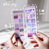 1pc Stickers Scenery Glitter PVC Decorative Decal Seal for DIY Diary Planner Scrapbook Album School Supplies Kawaii Stationery