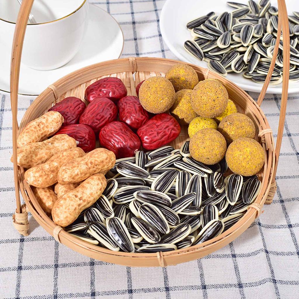 Realistic Fruit Artificial Melon Seeds Fake Fruit Perfect for Teaching Crafts Fake Melon Seeds Decorations Craft Supply