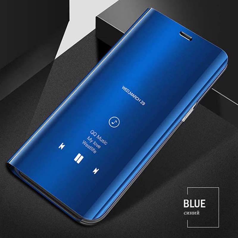 Luxury Smart Mirror View Flip Case For Huawei Honor 200 Lite Cover Honor200 Pro 200Lite ELI-AN00 ELP-AN00 Mobile Phone Shell on