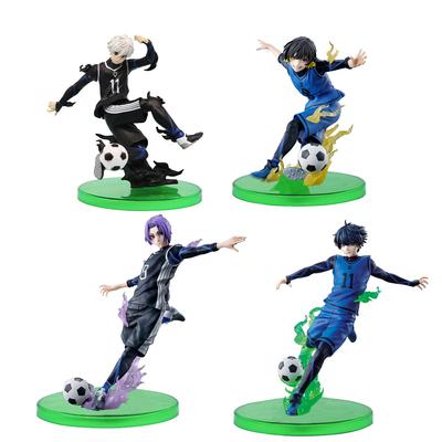 BLUE Lock figurka Isagi Yoichi Reo Mikage Seishiro Nagi Figurka hra fotbal Akční figurka Modelová kolekce Panenka Hračka vánoční dárek