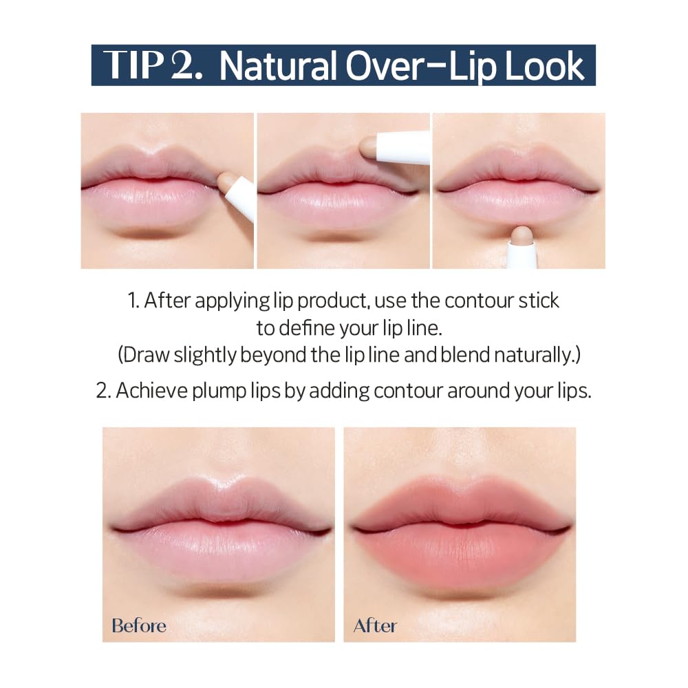 Etude Contour Stick Nose Shadow Face Shadow Under Eye Bag Natural Finish 1 Piece [Etude Official] Cool/Shading (x 1)