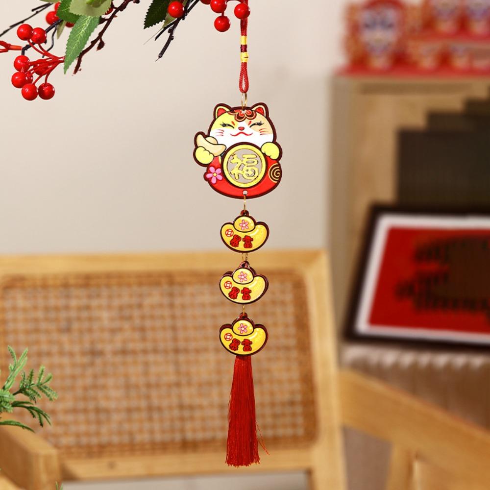 Traditional Spring Festival Door Decoration Paper New Year Hanging Ornaments  Wedding