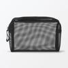 MUJI Nylon Mesh x 4 x 12 84920851 Pouch, approx. 18.5 cm,