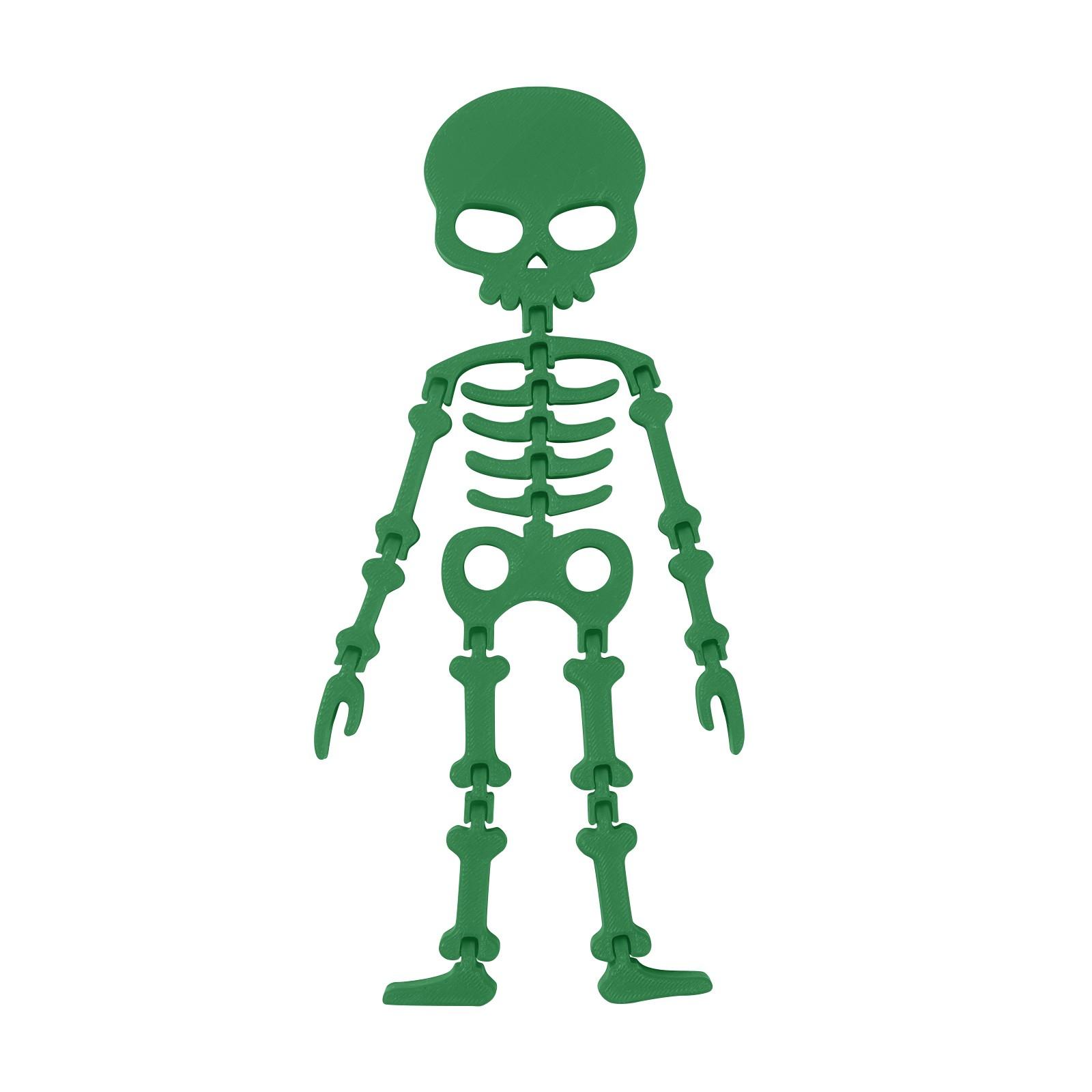 

3D-печатный гибкий скелет Хэллоуин супер непобедимый абстрактный креативный орнамент декоративные для взрослых и детей One Size