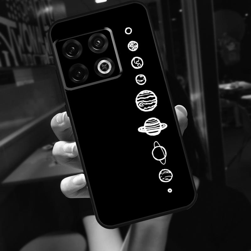 Space Planets Solar System Funda For OnePlus 12 12R 13 R 11 9 10 Pro 8T 9RT 10T OnePlus Nord N20 N30 CE 4 2 3 Lite Case