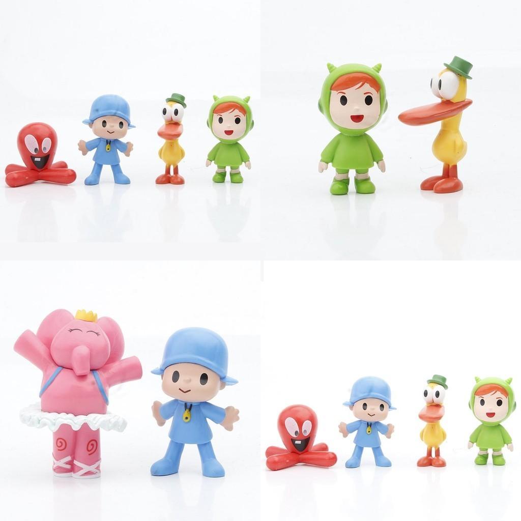 Adorable 7pcs Pocoyo Action Figures Zinkia Miniatures Perfect For Cake Decoration