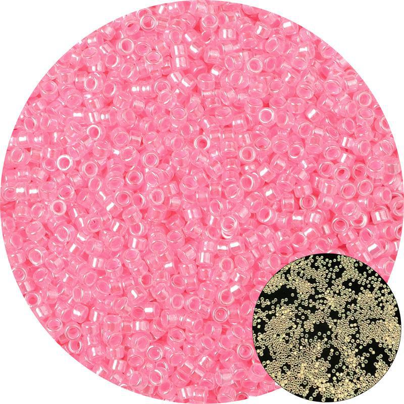 Luminous Handmade Glass Seed Beads for DIY Jewelry - Round Beads for Necklace & Bracelet Accessories