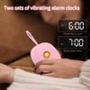 Digital Travel Alarm Clock for Heavy Sleepers, Bed Shaker, Vibrating Alarm Clock, Under Pillow, Battery Operated