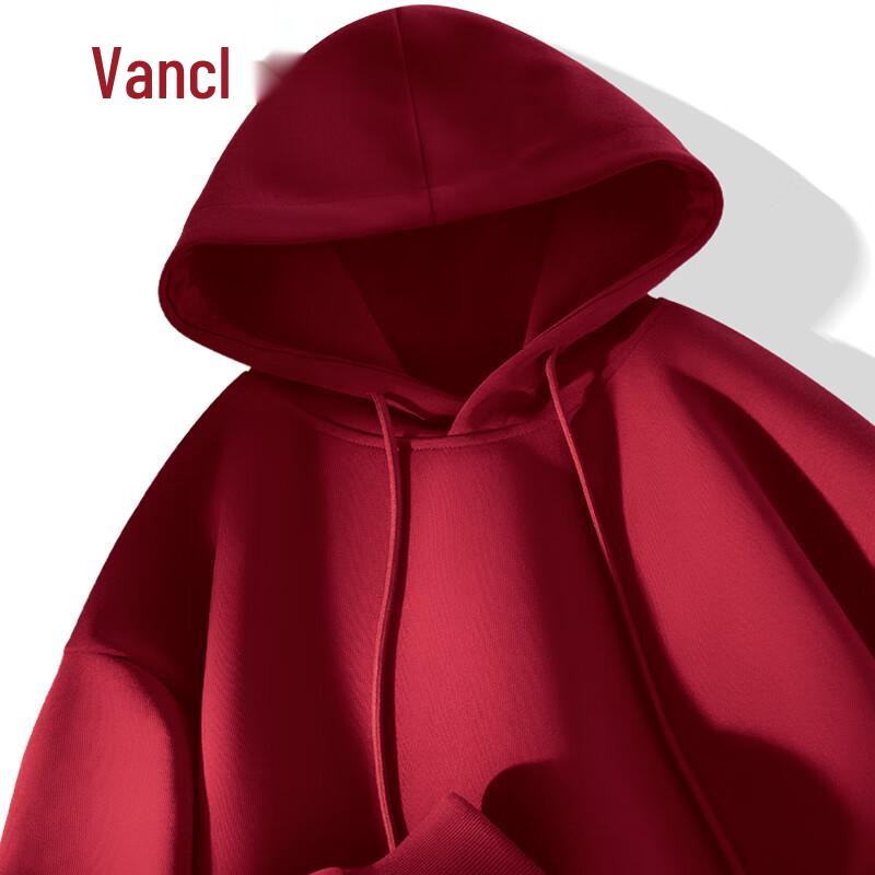 VANCL Men's Loose Fit Heavyweight Hooded Sweatshirt