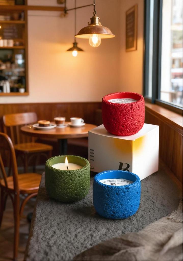 BILA Stock Premium Hand-Made Scented Candle Long-Lasting Aromatherapy Candle Soy Wax Scented Candle
