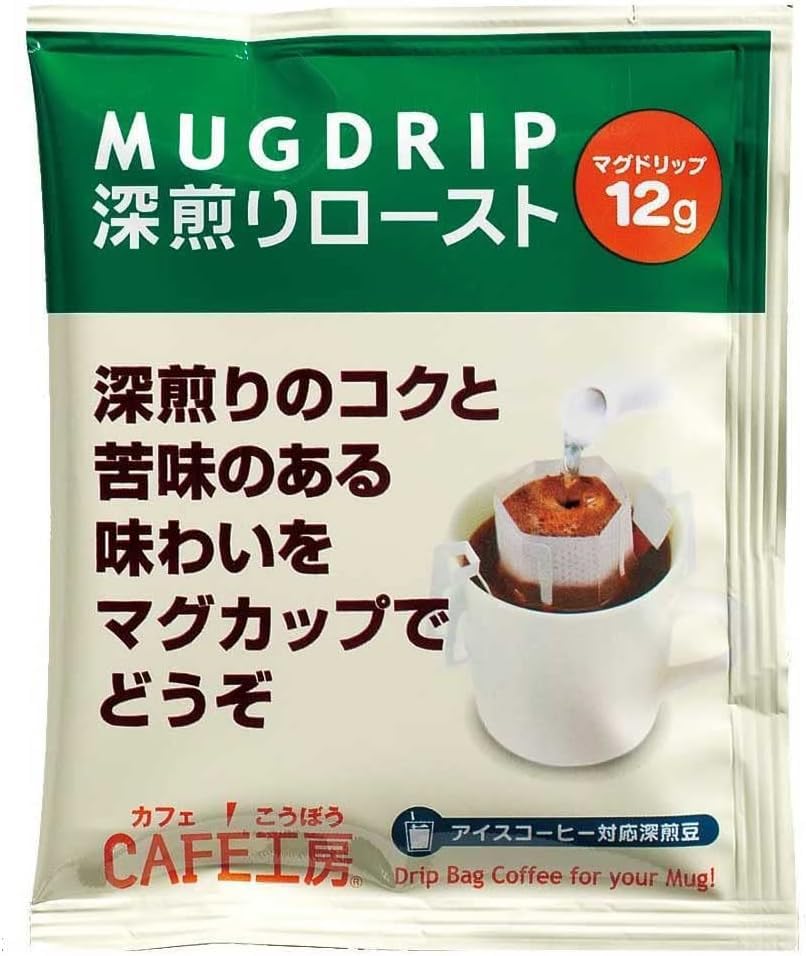 

Кофейная кружка Cafe Kobo Drip Drip Dark Roast 12 г x 100 шт.