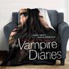 1pc The Vampire Diaries1 Blanket, Gift, for Men and Women, Soft Blanket, Good for Sofa Bed Couch Travel, Lightweight Flannel Blanket