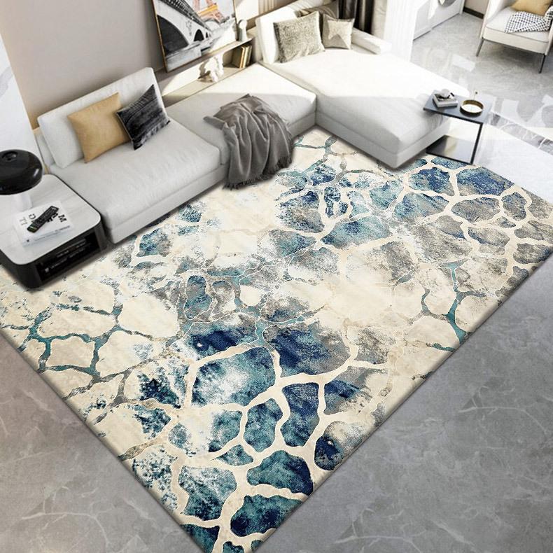 Carpet for Living Room Decoration Sofa Large Rug Ethnic Style Bedroom Rug Washable Entrance Doormat Anti-slip