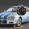 2024 1/24 Nissan Skyline GTR R34 JDM FDJ 35GT-RR Silvia S15 LBWK Racing Car Diecast Metal Rally Miniature Gift for Kid Boy Collection