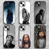 Hip Hop Singer Ty Dolla Sign Phone Case for iPhone 12-17 Air Plus Pro Max Satin Glossy Colorful Great Gift Phone Case
