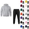 Men's Casual Sweatshirt and Jogger Set for Fall Winter Sports Training