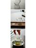 Handmade Transparent Borosilicate Glass Teapot with Filter - Mini Kung Fu Tea Set
