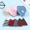 Cloth For Obitsu11 Dolls 1/12bjd Hat Doll Knitted Hat Doll Clothes Accessories Striped Ear Hat
