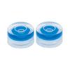 Shinwa Sokutei Round Bubble 76531 Level, 16mm, Blue, 2-pack,