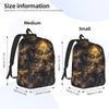 Fashion Elden Ring Backpack  Mochilas Solid High School Large Capacity Rucksack