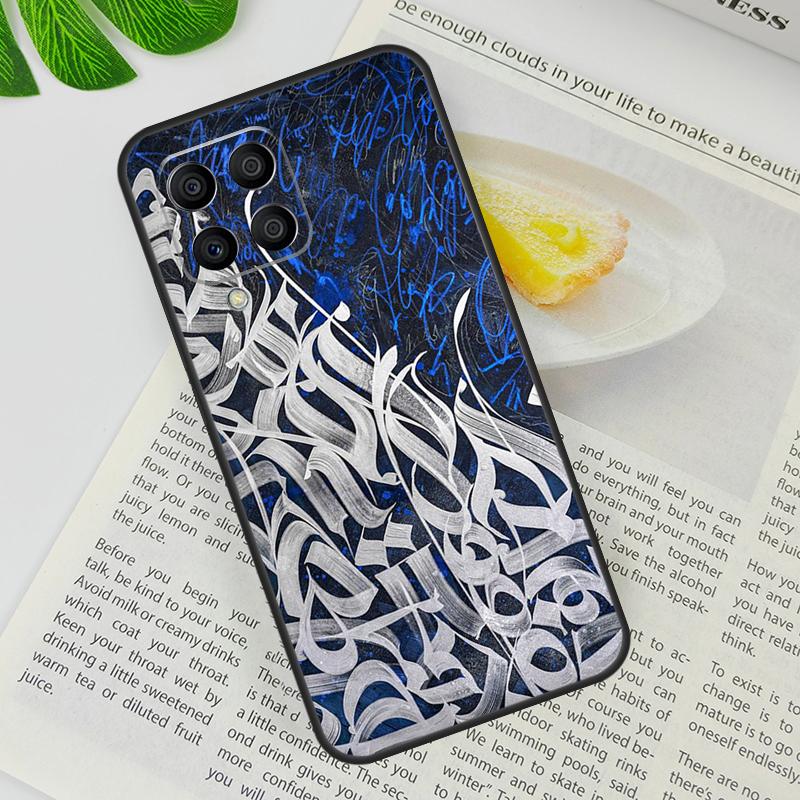 Pokras Lampas Art Graffiti Case For Samsung Galaxy M12 M11 M13 M14 M15 M06 M16 M36 M56 M31 M53 M32 M52 M35 M55 M34 M54