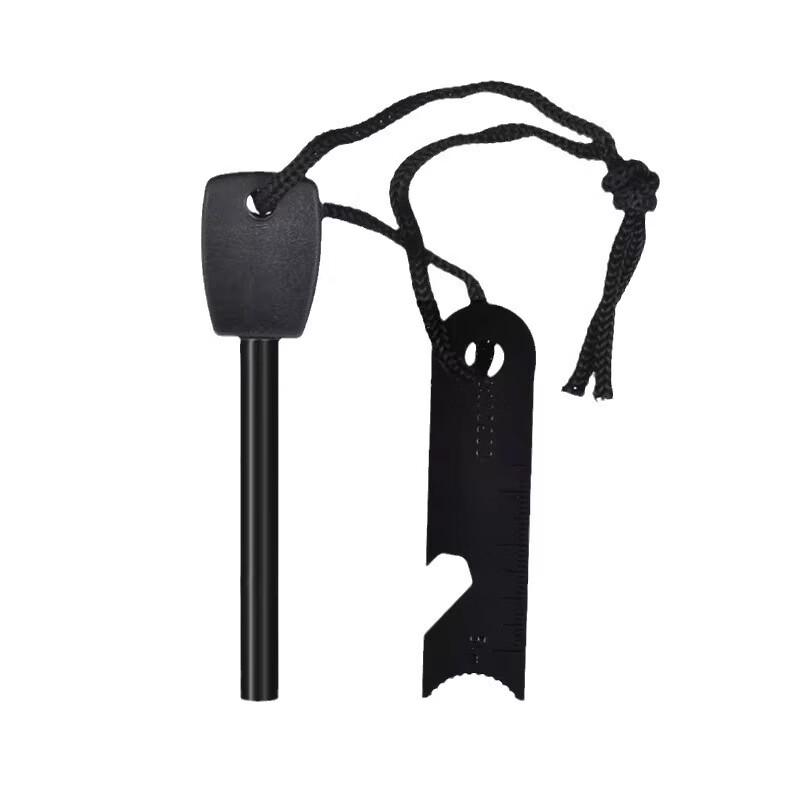 Outdoor Survival Flint Fire Starter with Bottle Opener