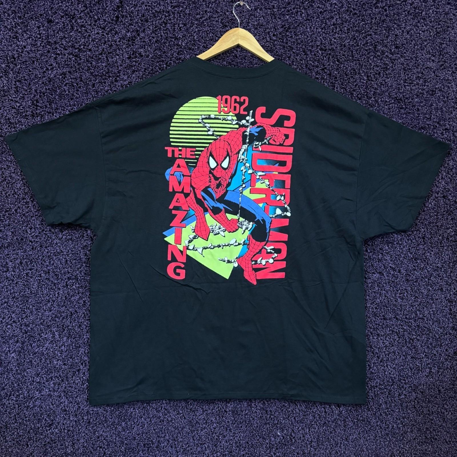 The Amazing Spider-Man Web Slinging Hero Marvel T-Shirt 3XL S