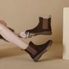 New Autumn and Winter Shoes: Retro Ankle Boots, Women's Versatile Thickened Boots, Leather Boots