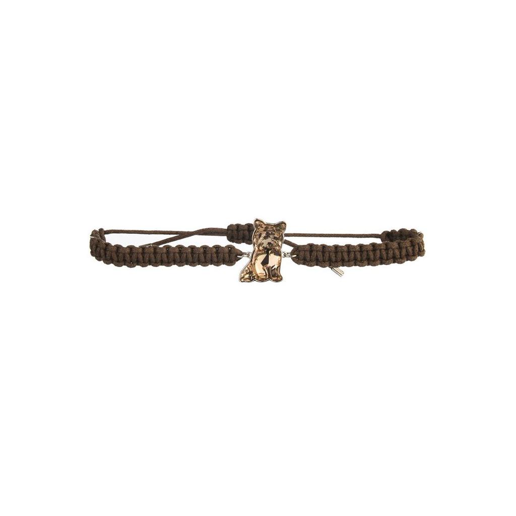 Swarovski Geflochtene Dekoration - Armband Damenarmbänder Braun 5431408