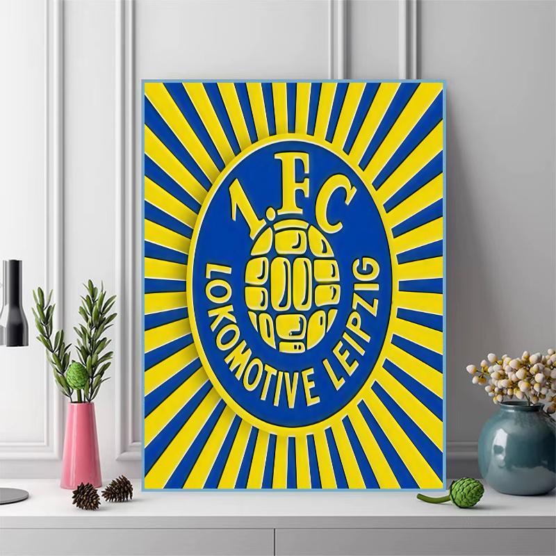 Lok Leipzig Soul 100% Round Full Drill 5D DIY Diamond Painting Embroidery Cross Stitch Rhinestone Décor