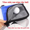 Golfhanddoek, balreinigingshanddoek, balreinigingsdoekhanddoek, buiten met haak golfcadeau