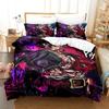 Black Clover Anime Bedding Set Duvet Cover Pillowcase King Queen Size Boys Adult Bedroom Decor