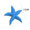 Mini Resin Simulation Starfish - Aquarium Decoration, Mediterranean Style, Cute and Exquisite Starfish Jewelry